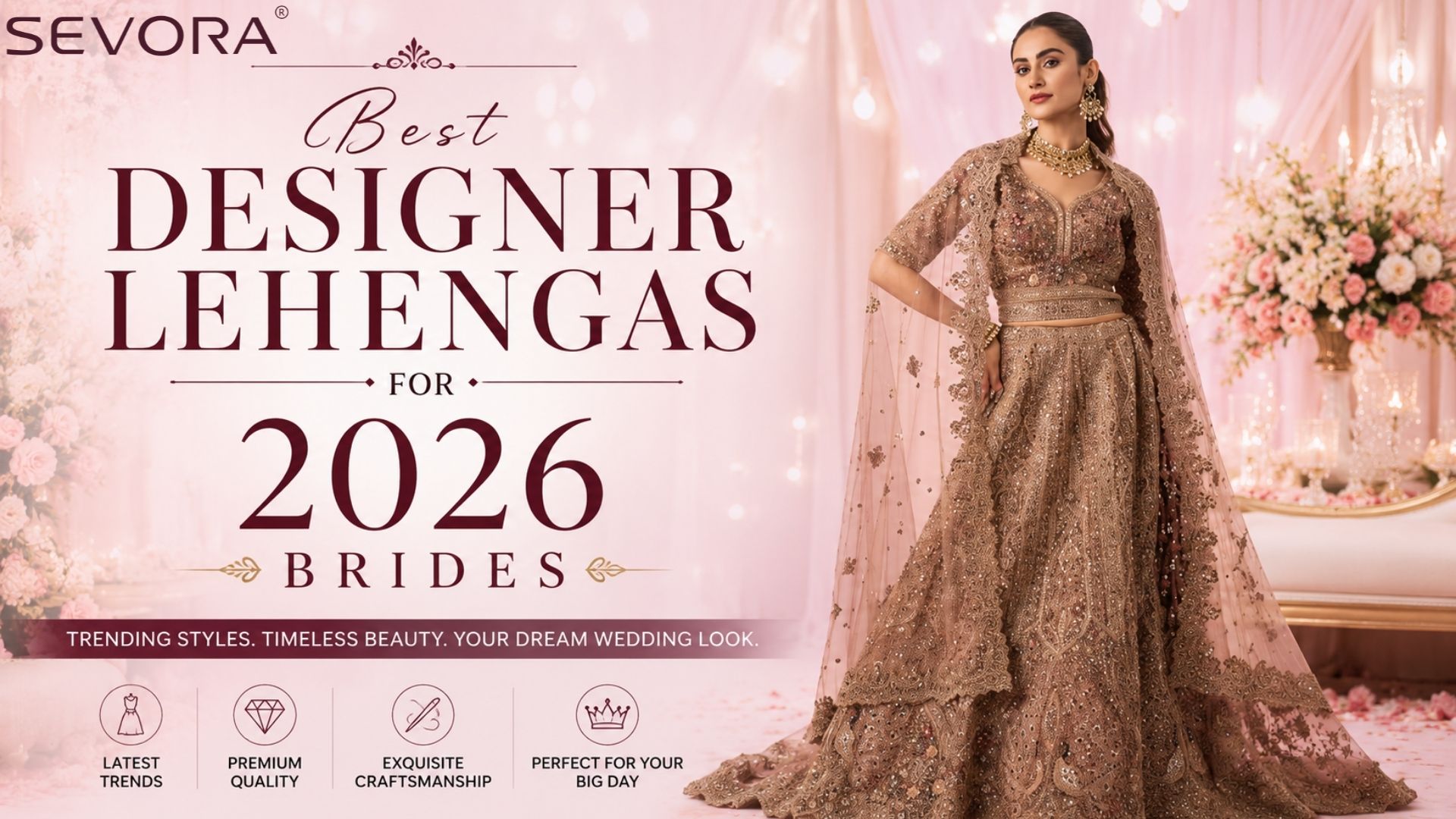 Best Designer Lehengas for 2026 Brides 