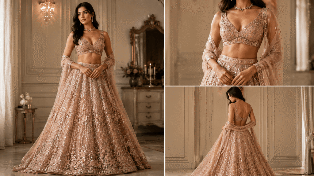 Lehenga for Hourglass Figure