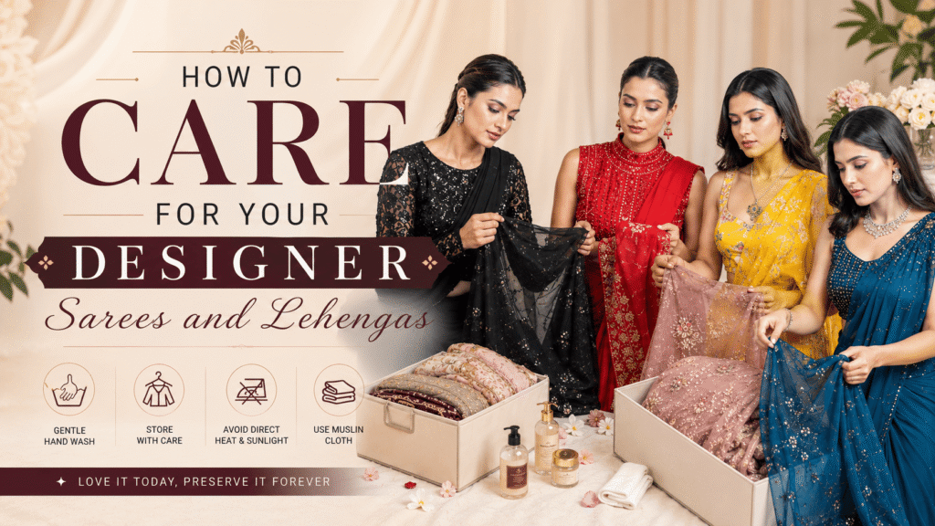 Steps To Take Care of Indian Attires