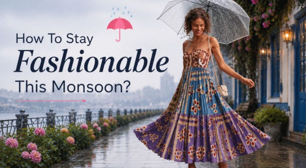 How To Stay Fashionable This Monsoon?