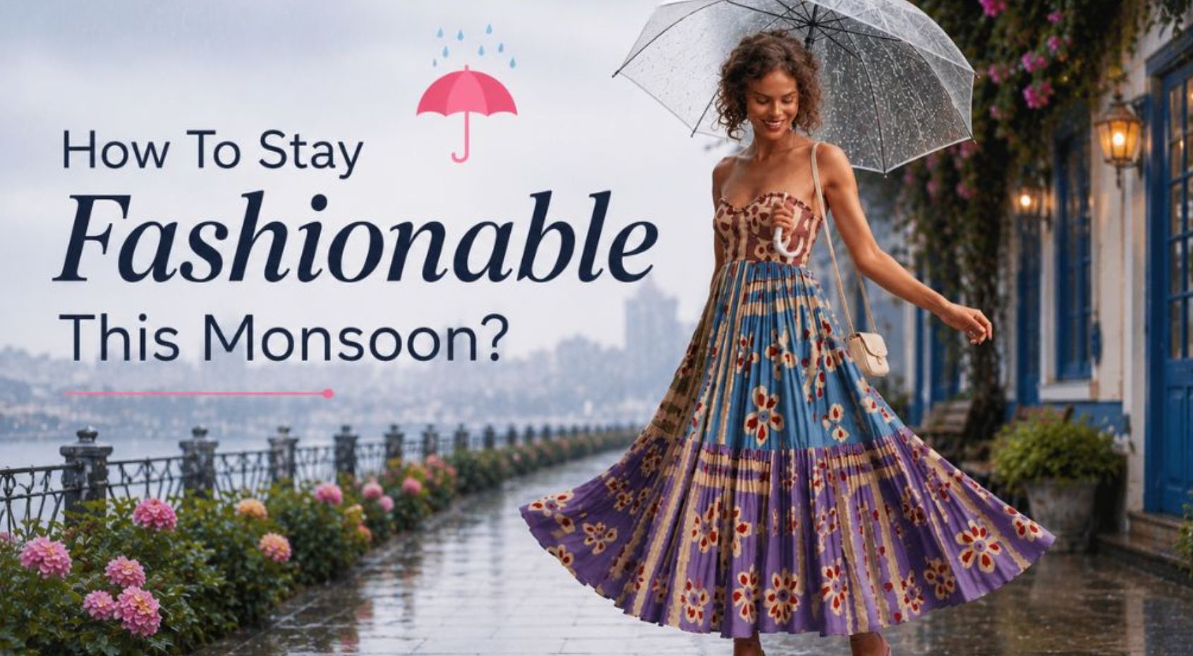 How To Stay Fashionable This Monsoon?