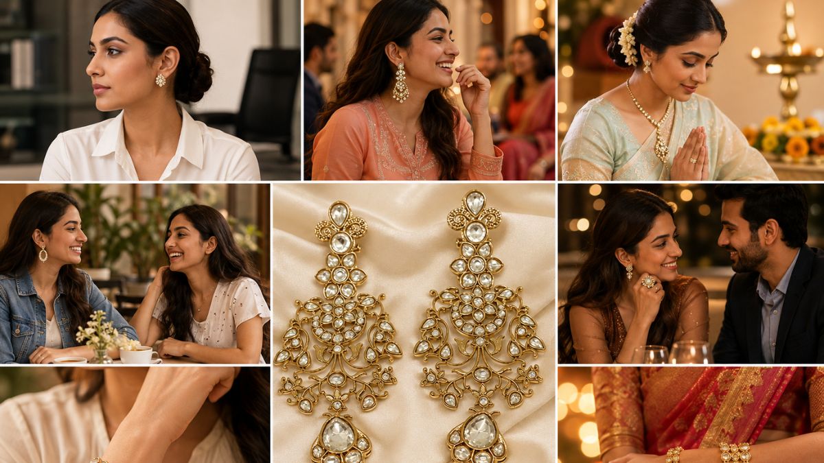 How to Style Polki Jewellery for Different Occasions?