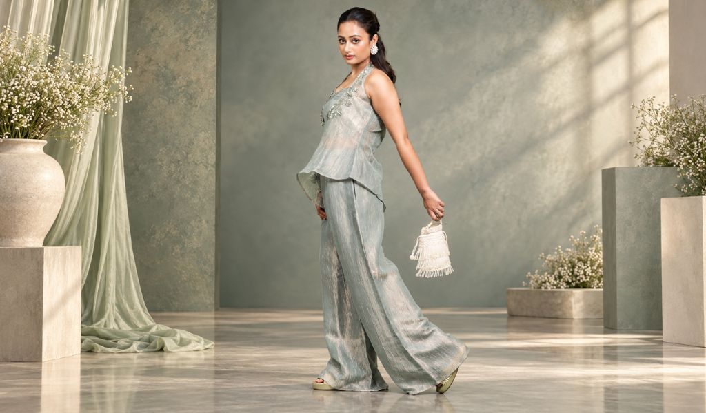 Frosted Beam Dress